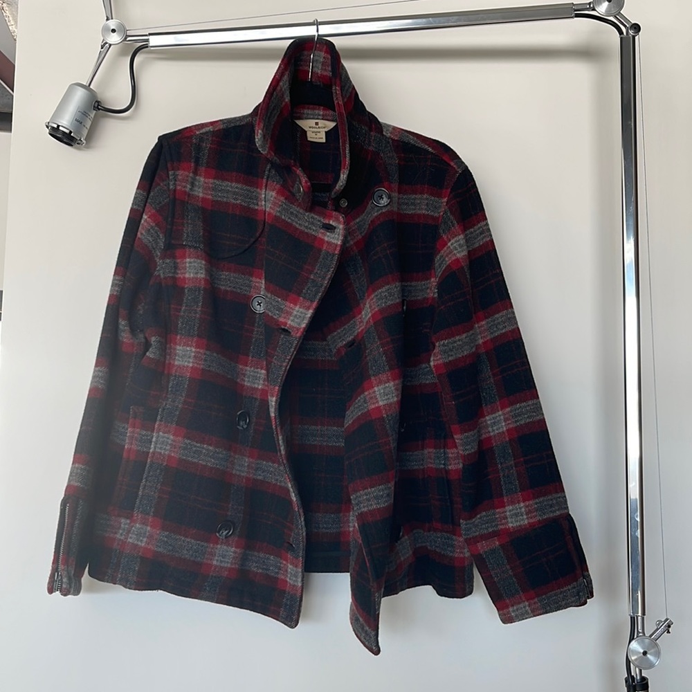 Plaid Woolrich  jacket